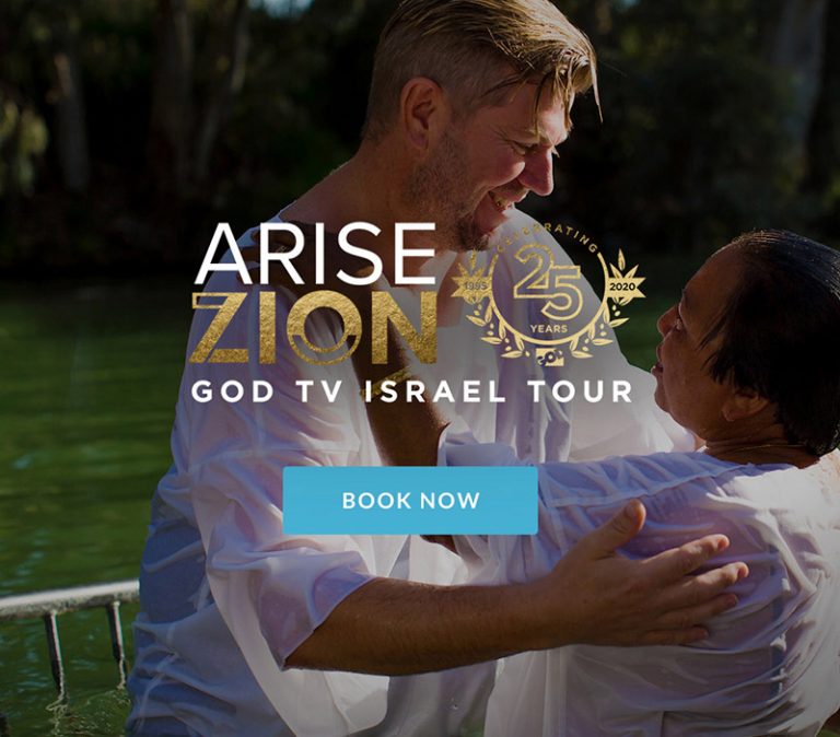 Arise Zion website banner