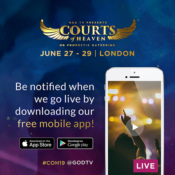 Courts of Heaven social media post