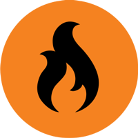 ecoWave Heating fire icon