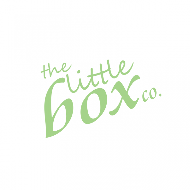 The Little Box Company branding logo on light