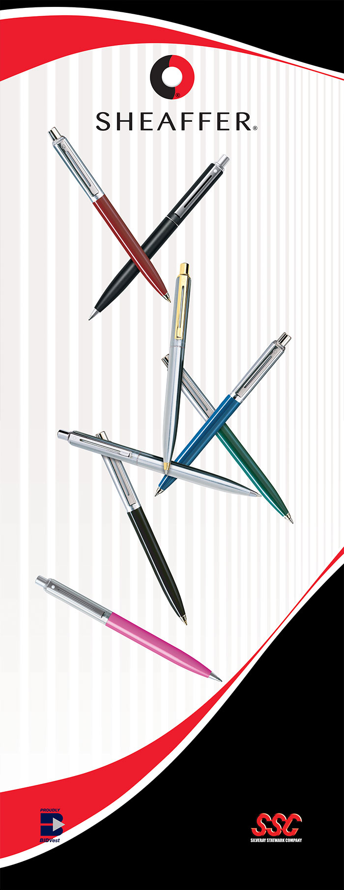 Sheaffer pull-up banner